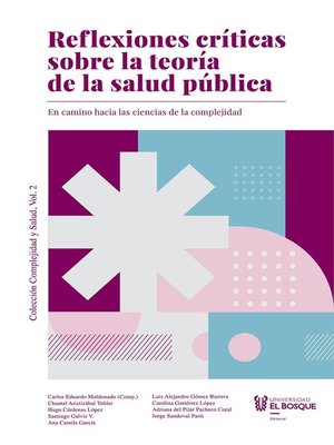 cover image of Reflexiones críticas sobre la teoría de la salud pública